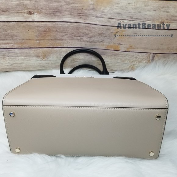 Kate Spade Staci Medium Satchel Warm Beige NWT - Picture 9 of 12